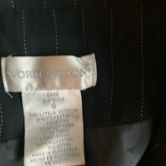 Worthington Women Strip Blazers Size 8 - Picture 3 of 3
